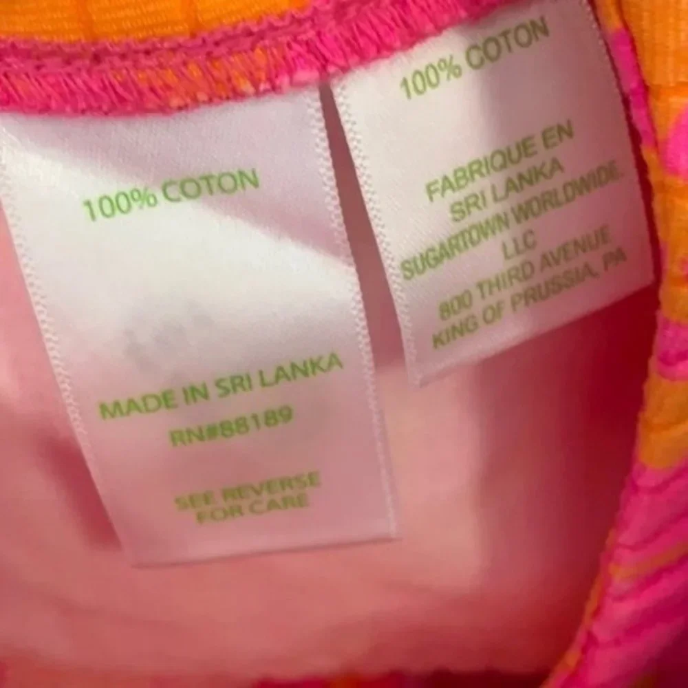 Lilly Pulitzer Liza Shorts Pop Pink Siesta size 2